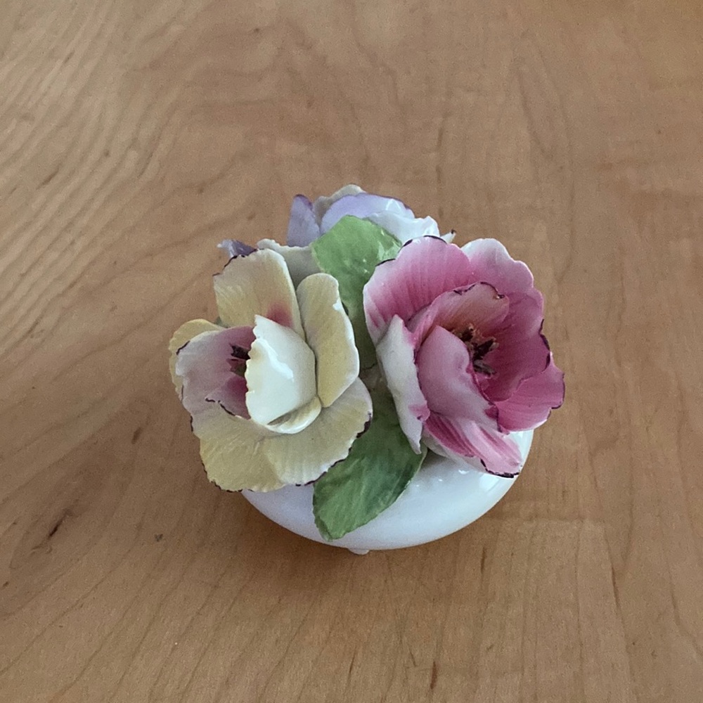 Vintage, Bone China, Floral Bouquet